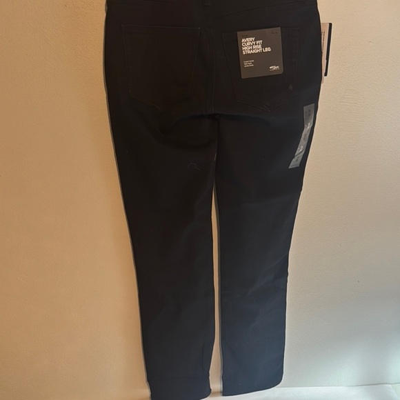 NWT Avery Curvey fit high rise straight leg jeans W31 L31 women’s silver jeans - Picture 8 of 8